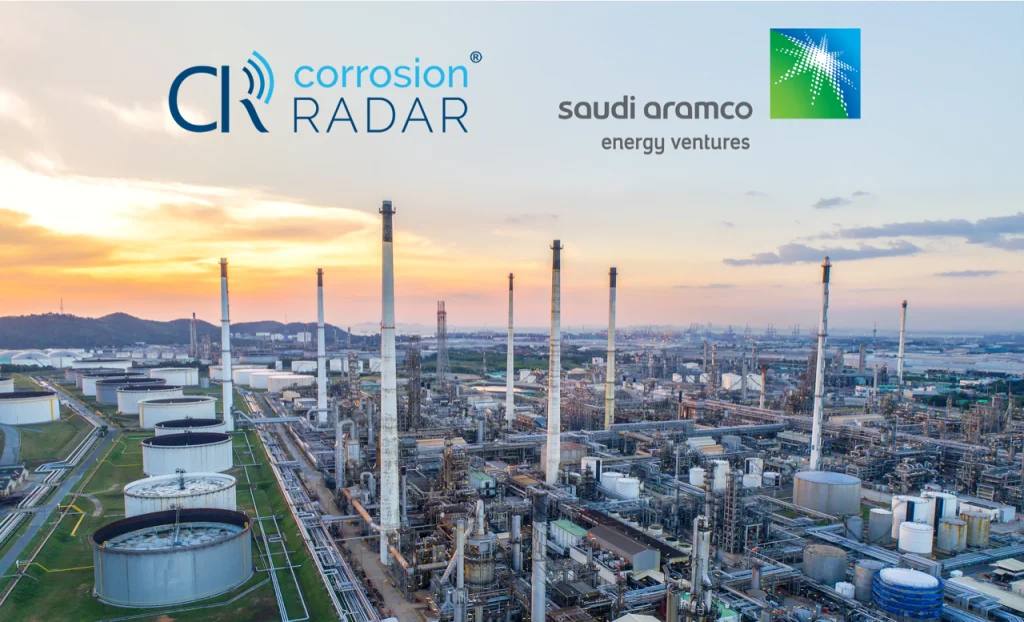 Saudi Aramco Energy Ventures invests in CorrosionRADAR® predictive corrosion monitoring technology