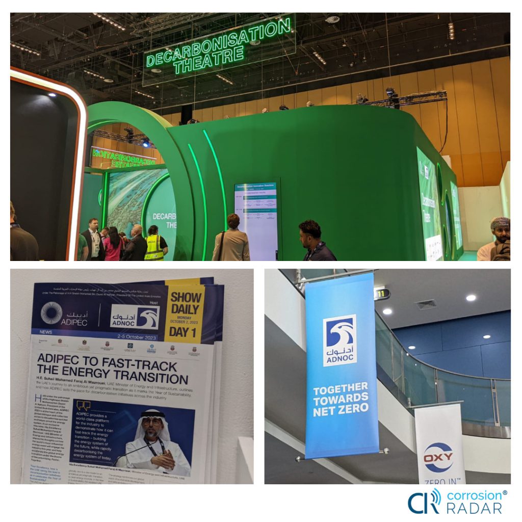 Towards a Sustainable and Green Future: CorrosionRADAR’s Observations from ADIPEC 2023