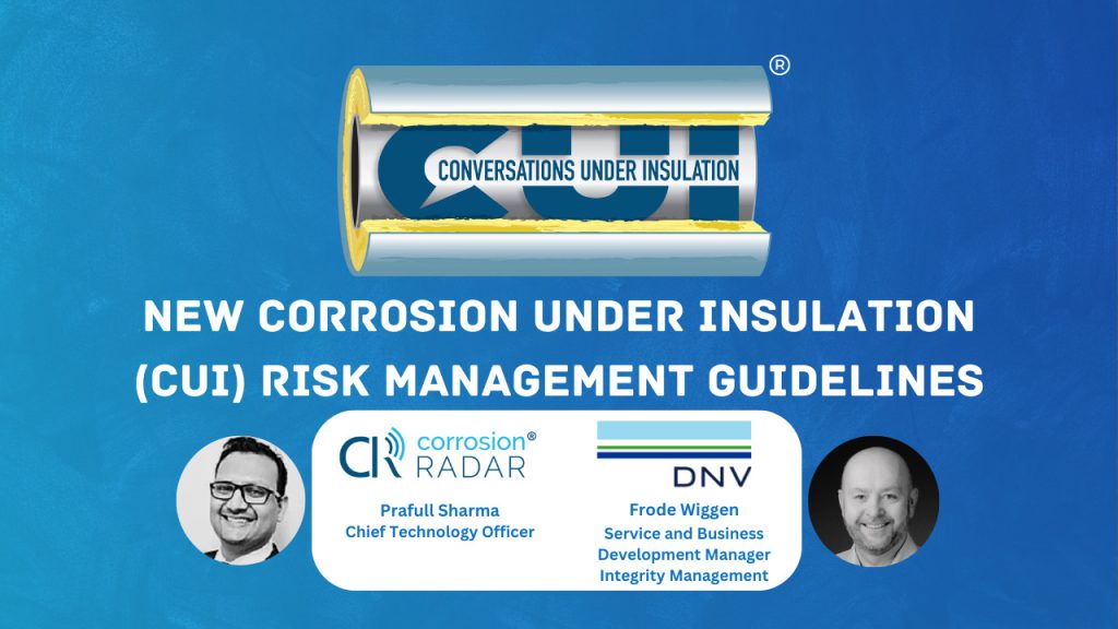 New Corrosion Under Insulation (CUI) Risk Management Guidelines