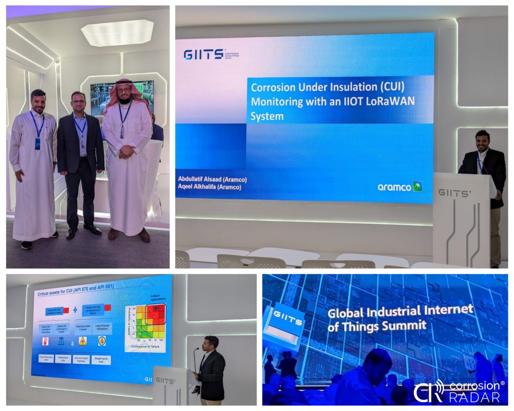 Oil & Gas super major, Saudi Aramco announced commissioning of IIoT solution for CUI monitoring from CorrosionRADAR
