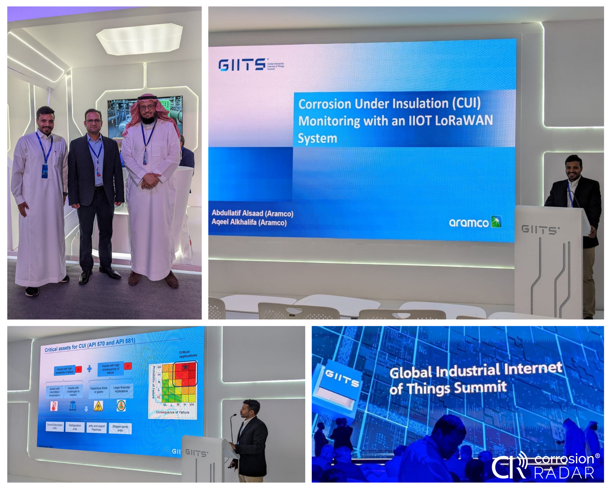 Oil & Gas super major, Saudi Aramco announced commissioning of IIoT solution for CUI monitoring from CorrosionRADAR