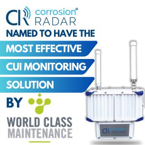 Dutch industry consortium World Class Maintenance recognises CorrosionRADAR: LR as a highly effective CUI monitoring solution.