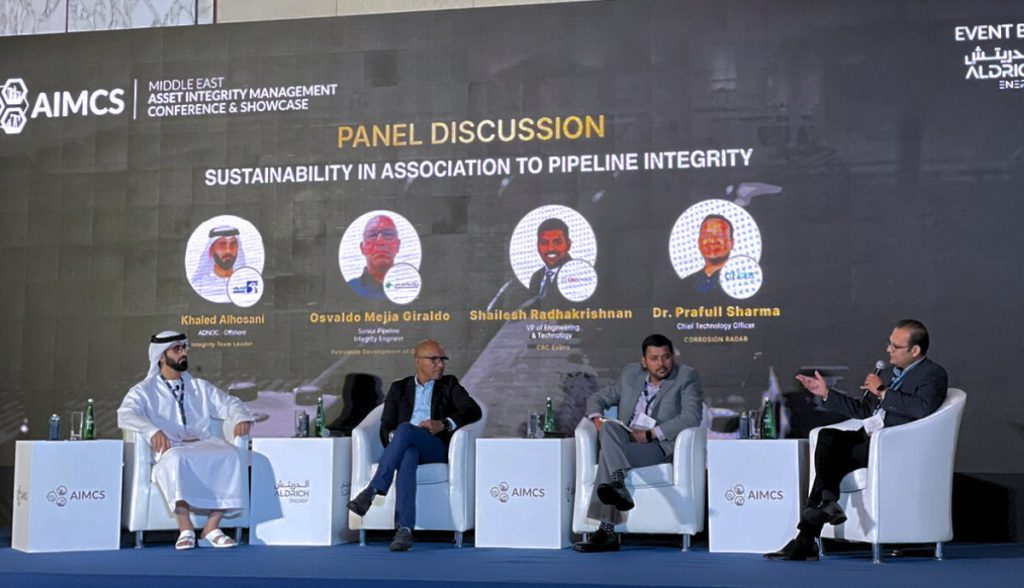 CorrosionRADAR join a distinguished panel alongside Petroleum Development Oman and CRC Evans, hosted by ADNOC Group – Offshore.