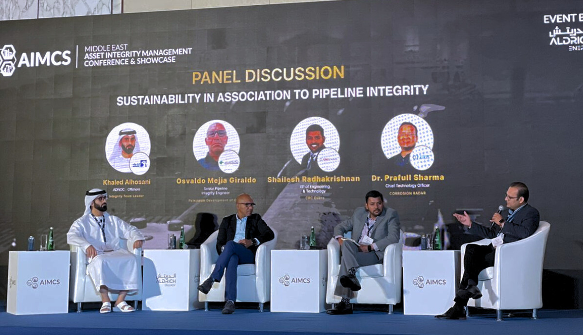 CorrosionRADAR join a distinguished panel alongside Petroleum Development Oman and CRC Evans, hosted by ADNOC Group – Offshore.
