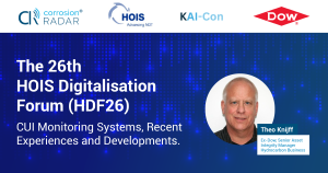The 26th HOIS Digitalisation Forum – CUI Monitoring Systems, Recent Experiences and Developments